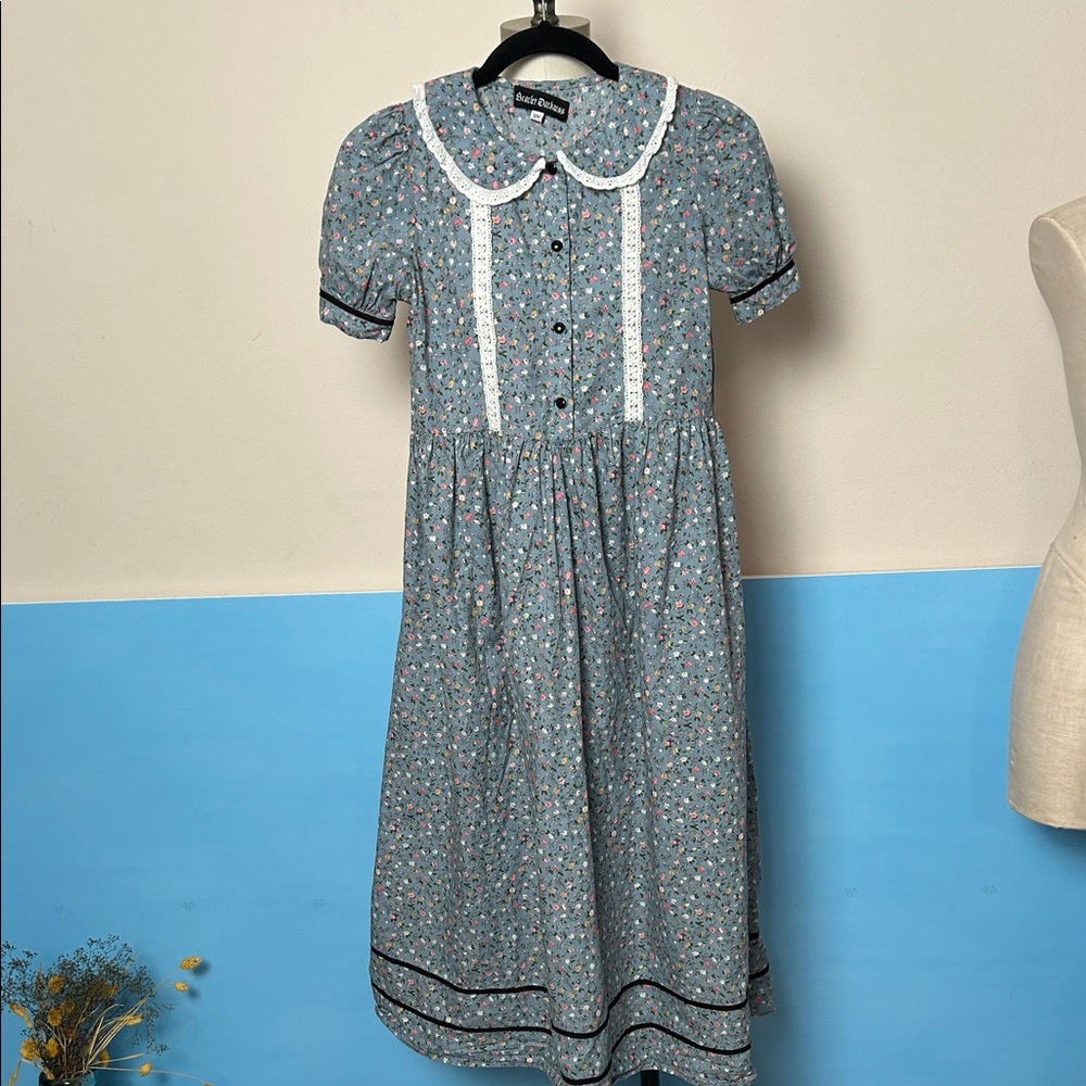 Scarlet Darkness Cotton Floral Dress size girls 12